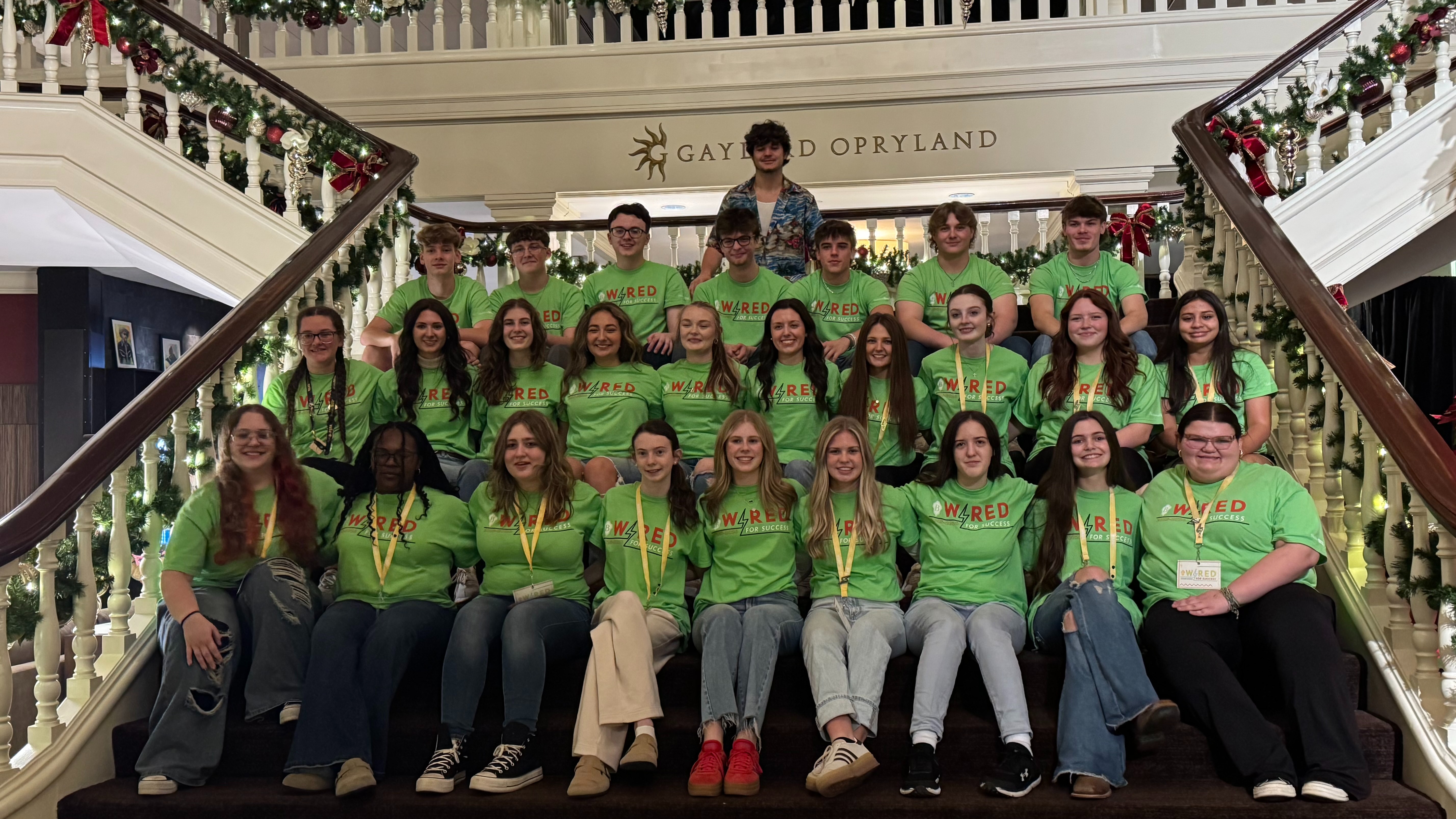 beta club in front of the tree