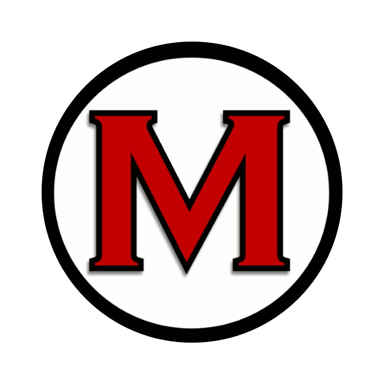 Momence CUSD Logo M with circle around it
