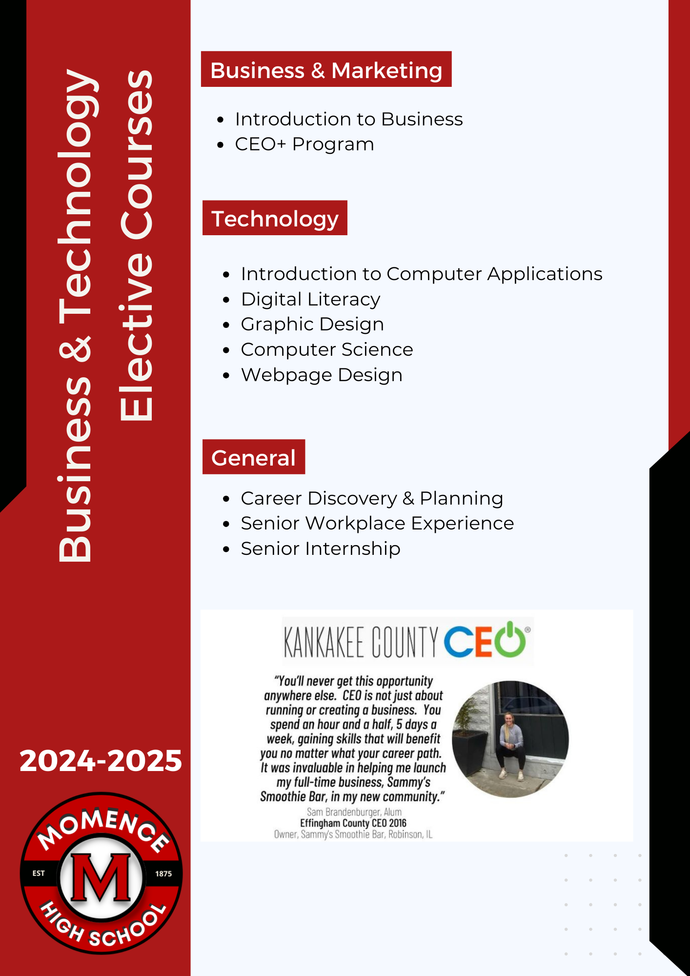 MHS Student Course Selection Momence CUSD 1