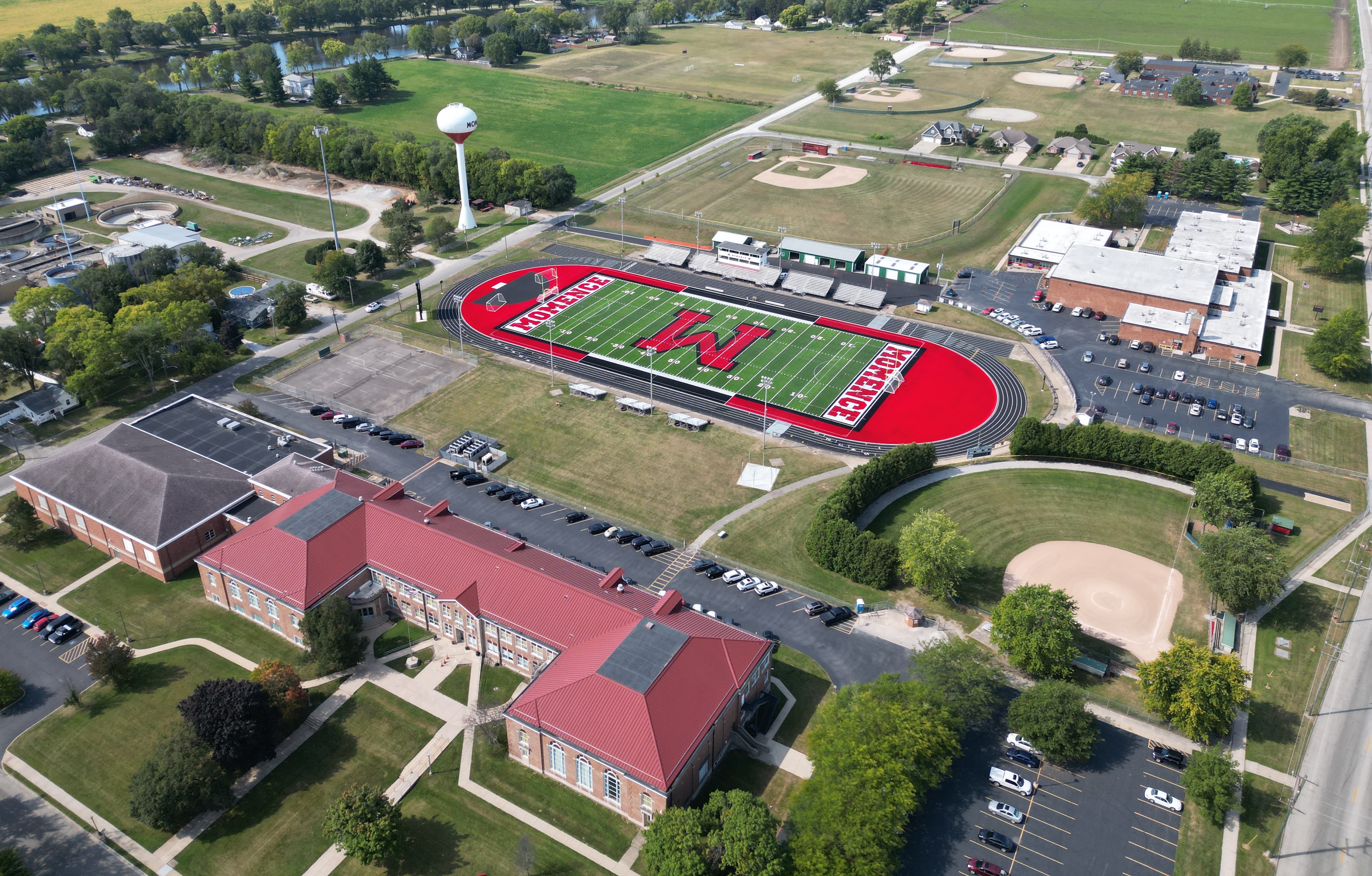 Aerial view of Momence CUSD #1