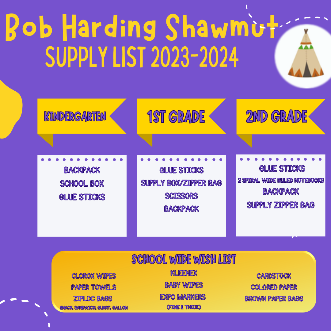 2023-2024 BHS Supply List