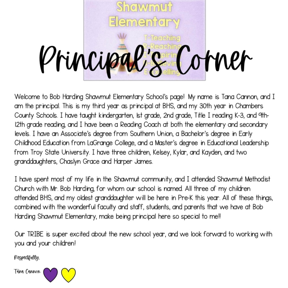 principals corner