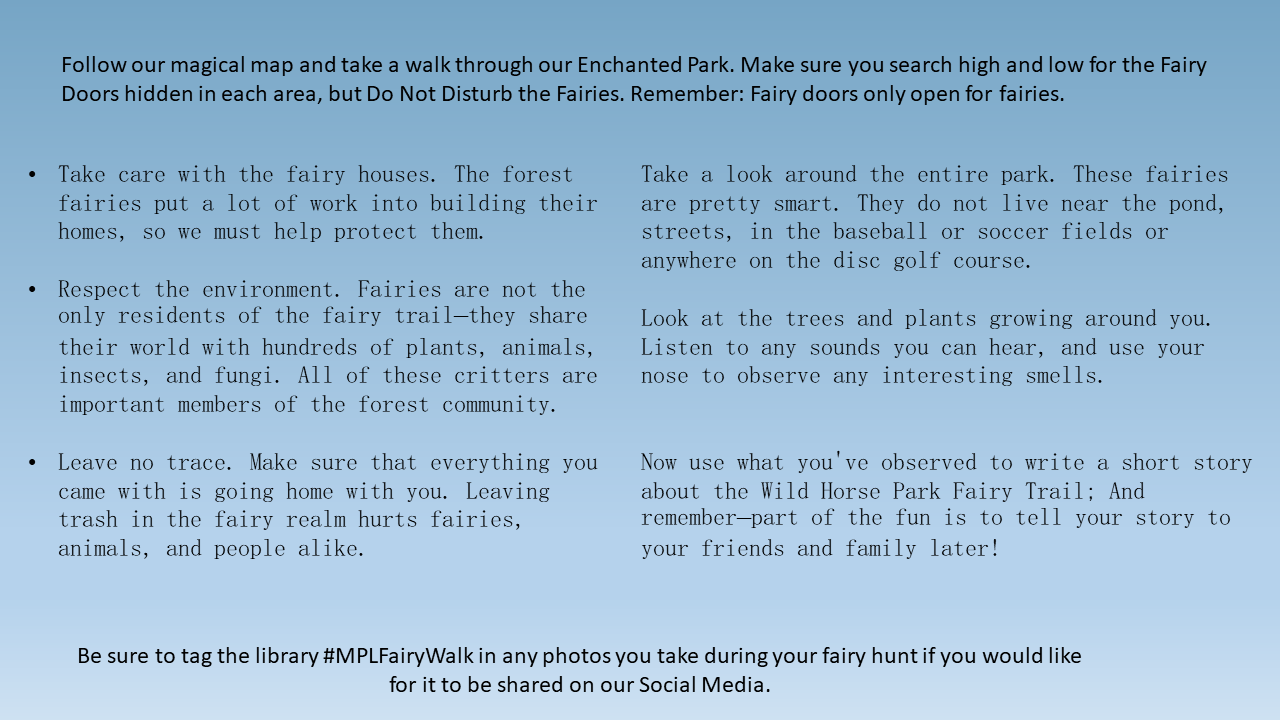 Fairy Trail Map Page 2