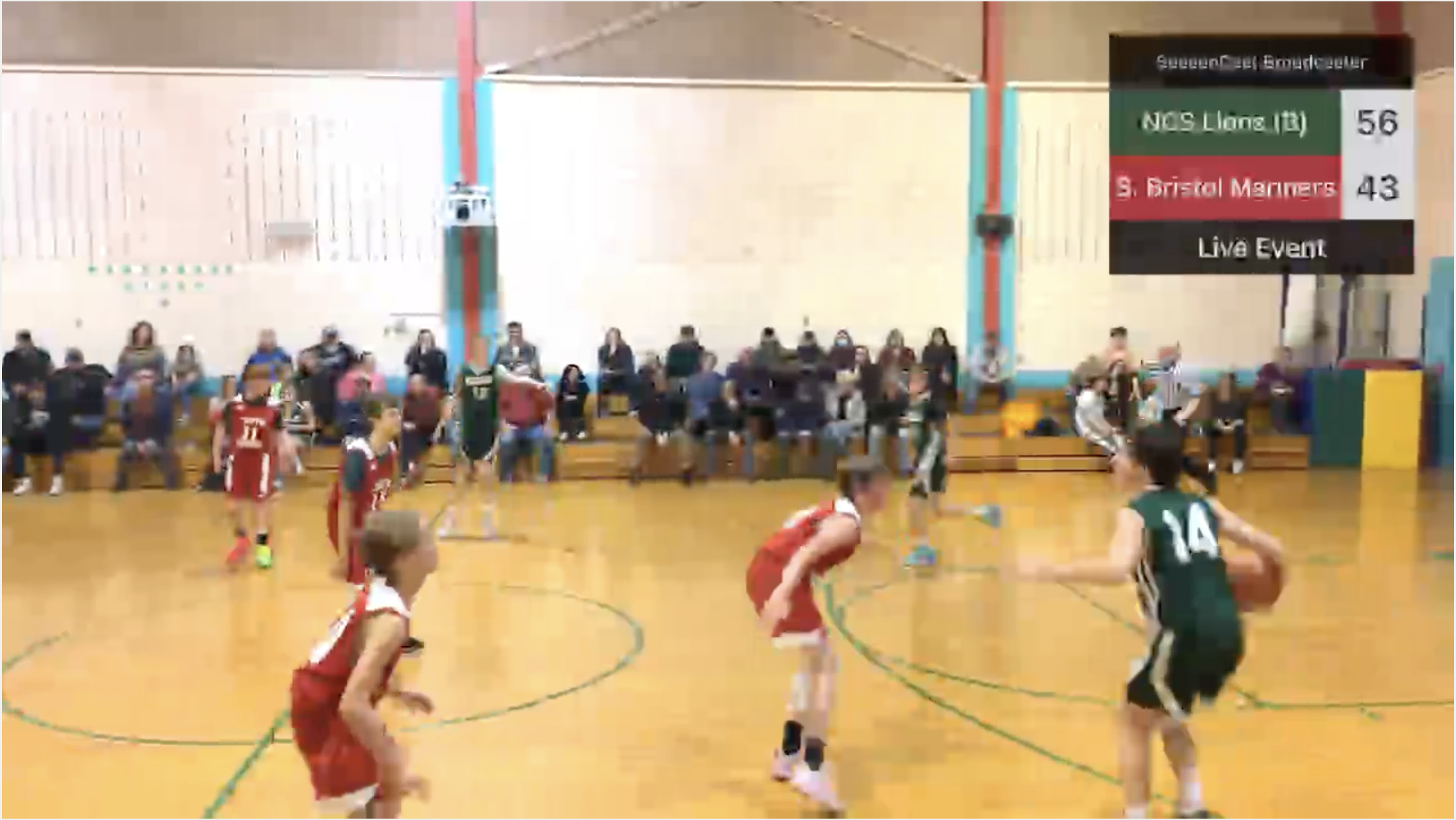 livestream event sample screenshot