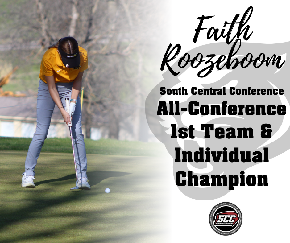 Faith Roozeboom 1st Team/Conference Champion