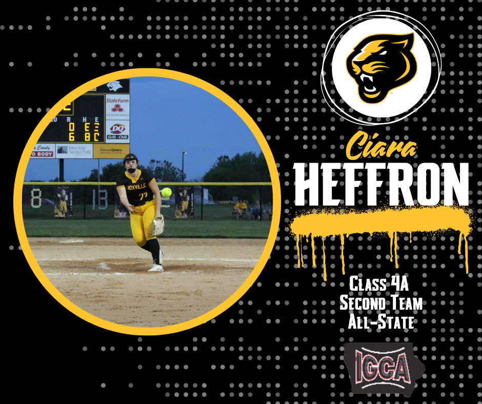 Ciara Heffron 2nd Team All-State