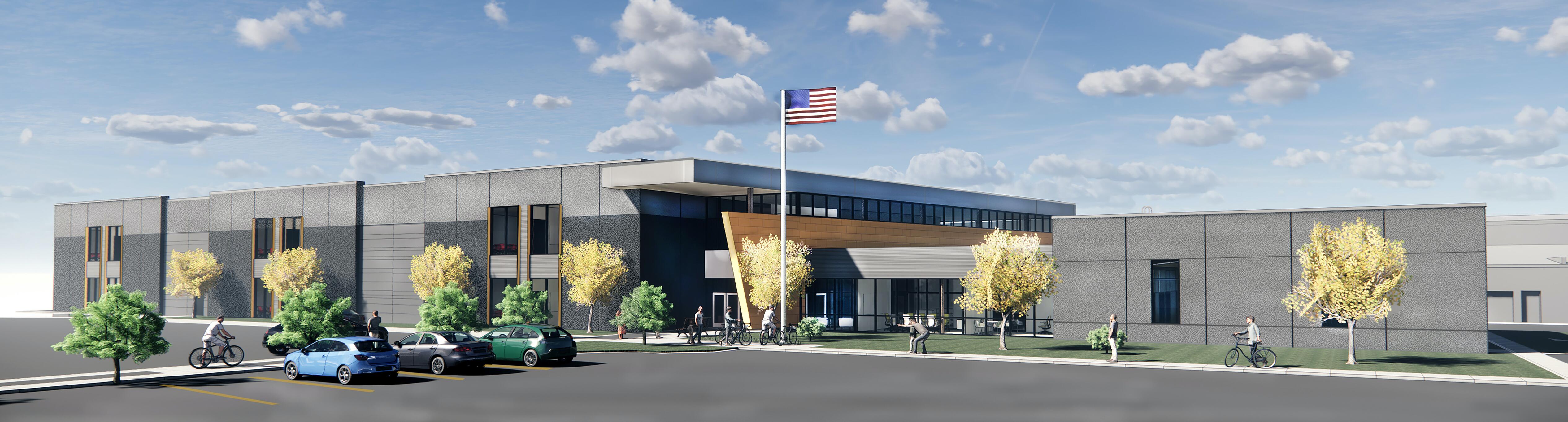 Knoxville Middle School Building Project Render