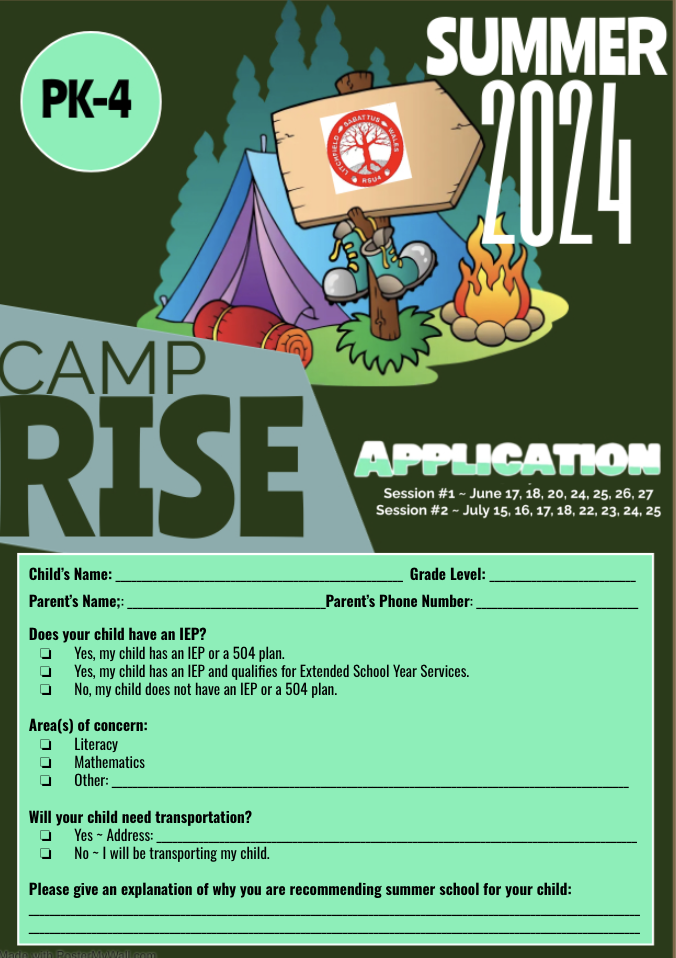 camp rise parent app