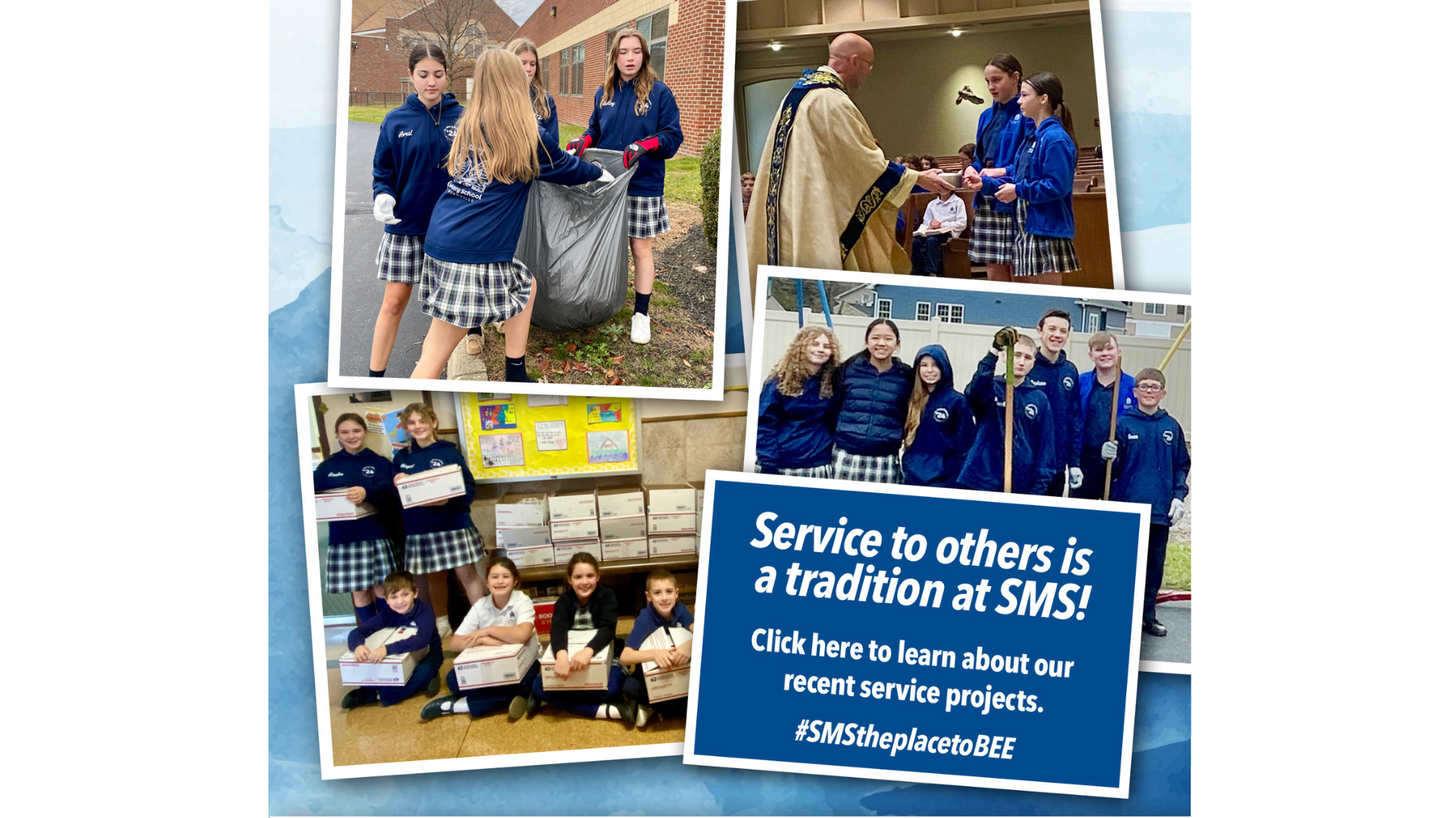 Servince to others-an important tradition at St. Mary School Swormville