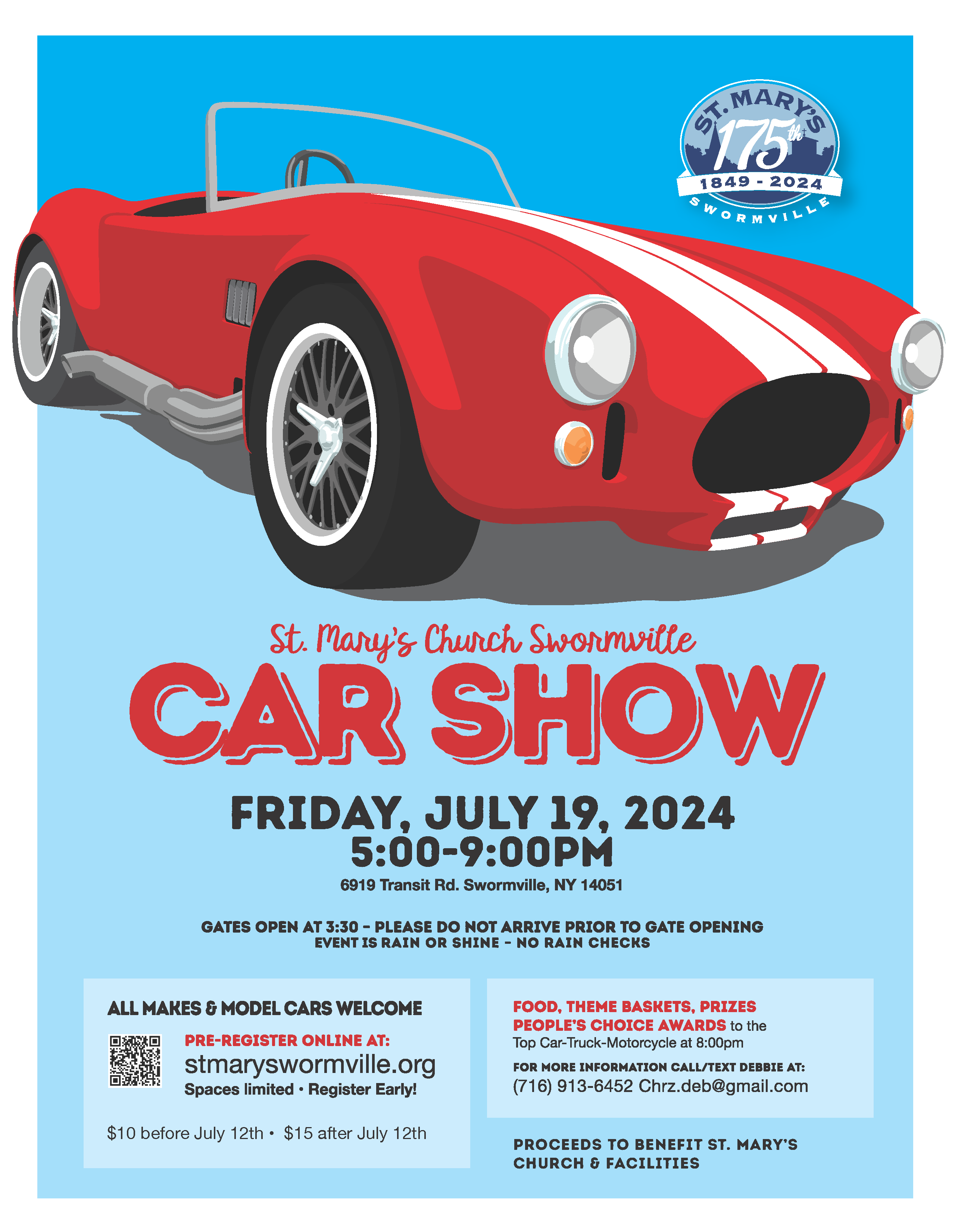 St. Mary's Car Show July 19