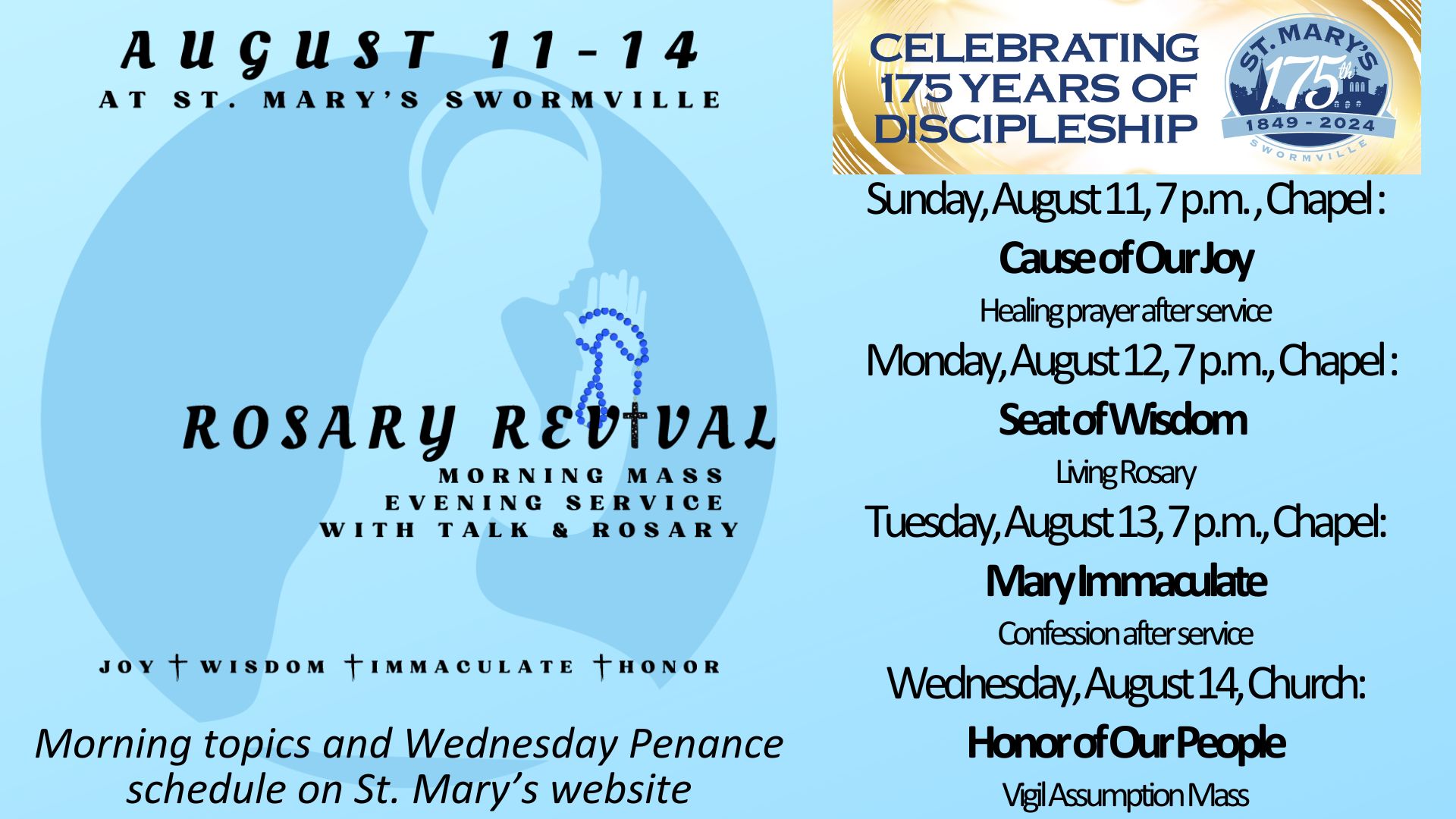 rosary revival topics
