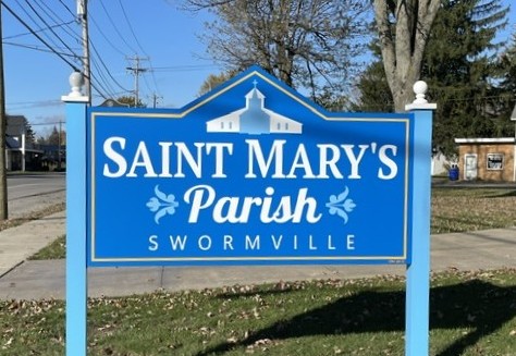 St. Mary's Parish sign