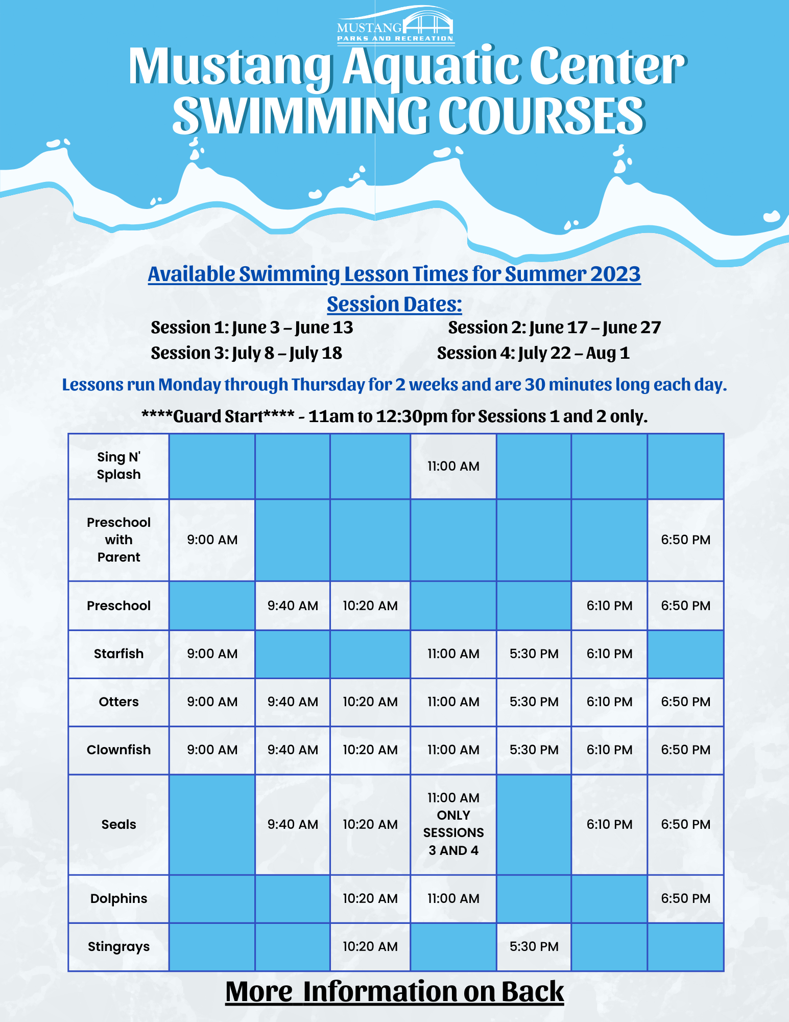Swim Lessons