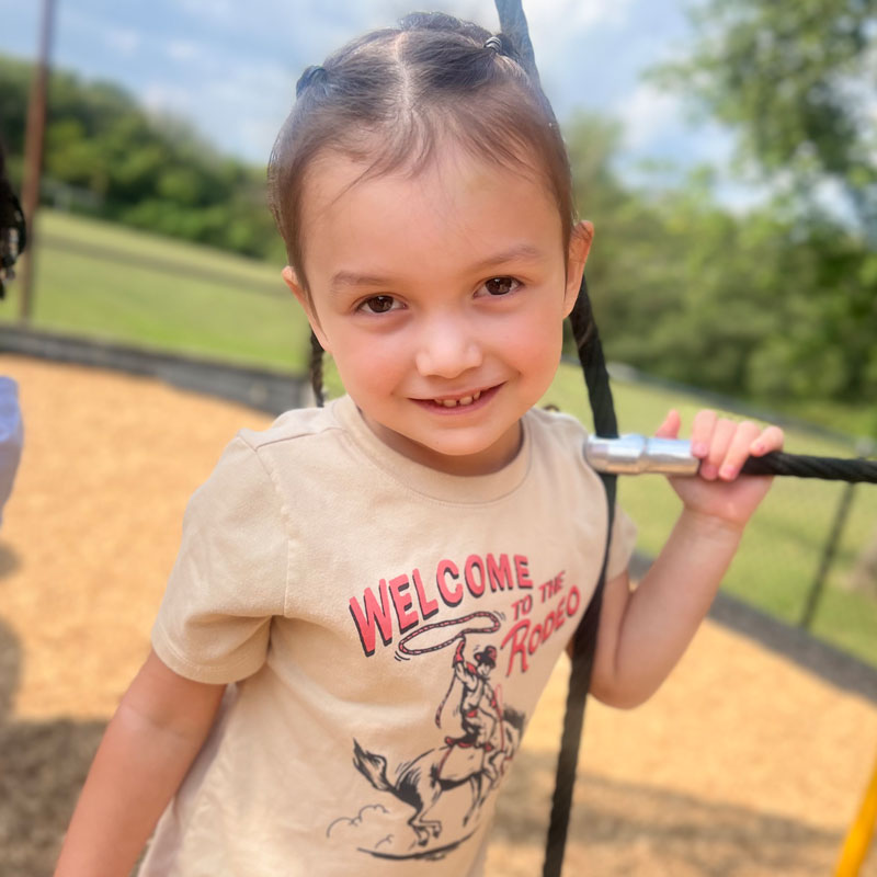 smiling young girl