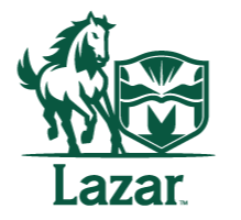 Robert R. Lazar Middle School Logo with Mascot