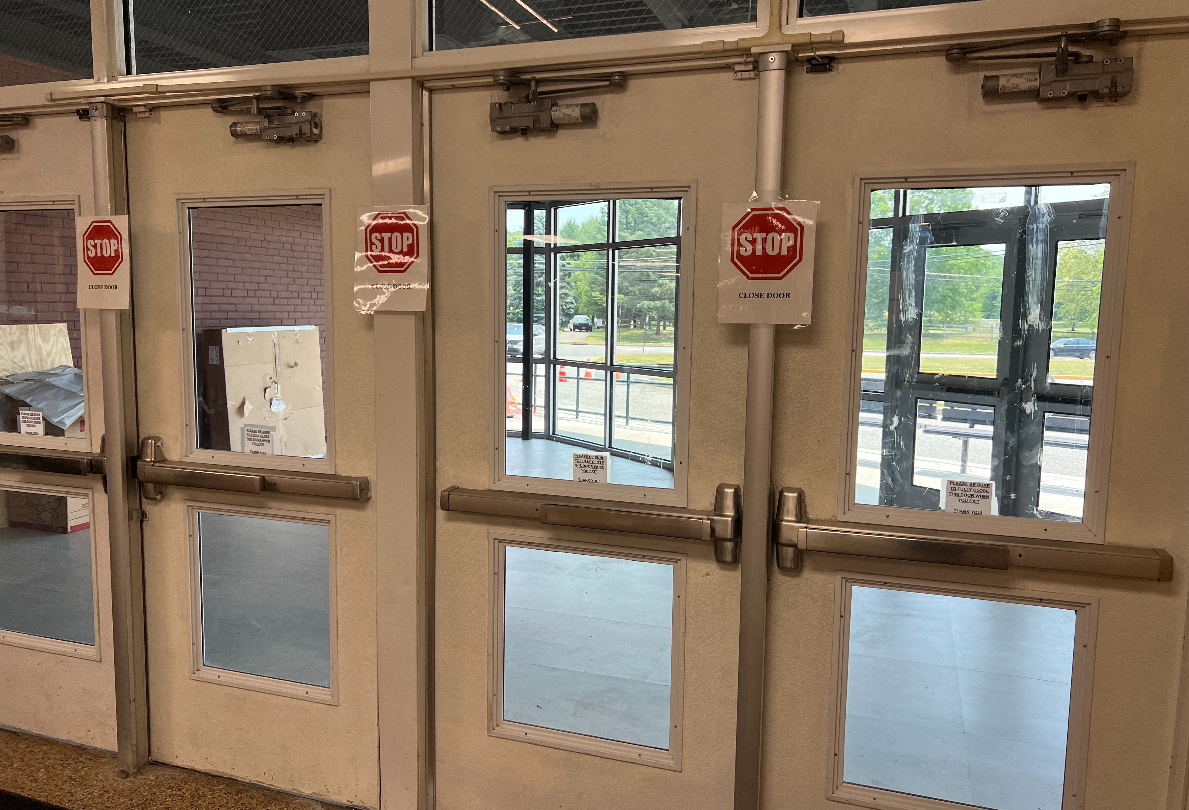 Security measures are proposed for all Montville Township Public Schools, including security vestibules for MTHS, Hilldale, Valley View, William Mason, and Woodmont. As of summer 2023, security vestibules are under construction at Lazar and Cedar Hill.