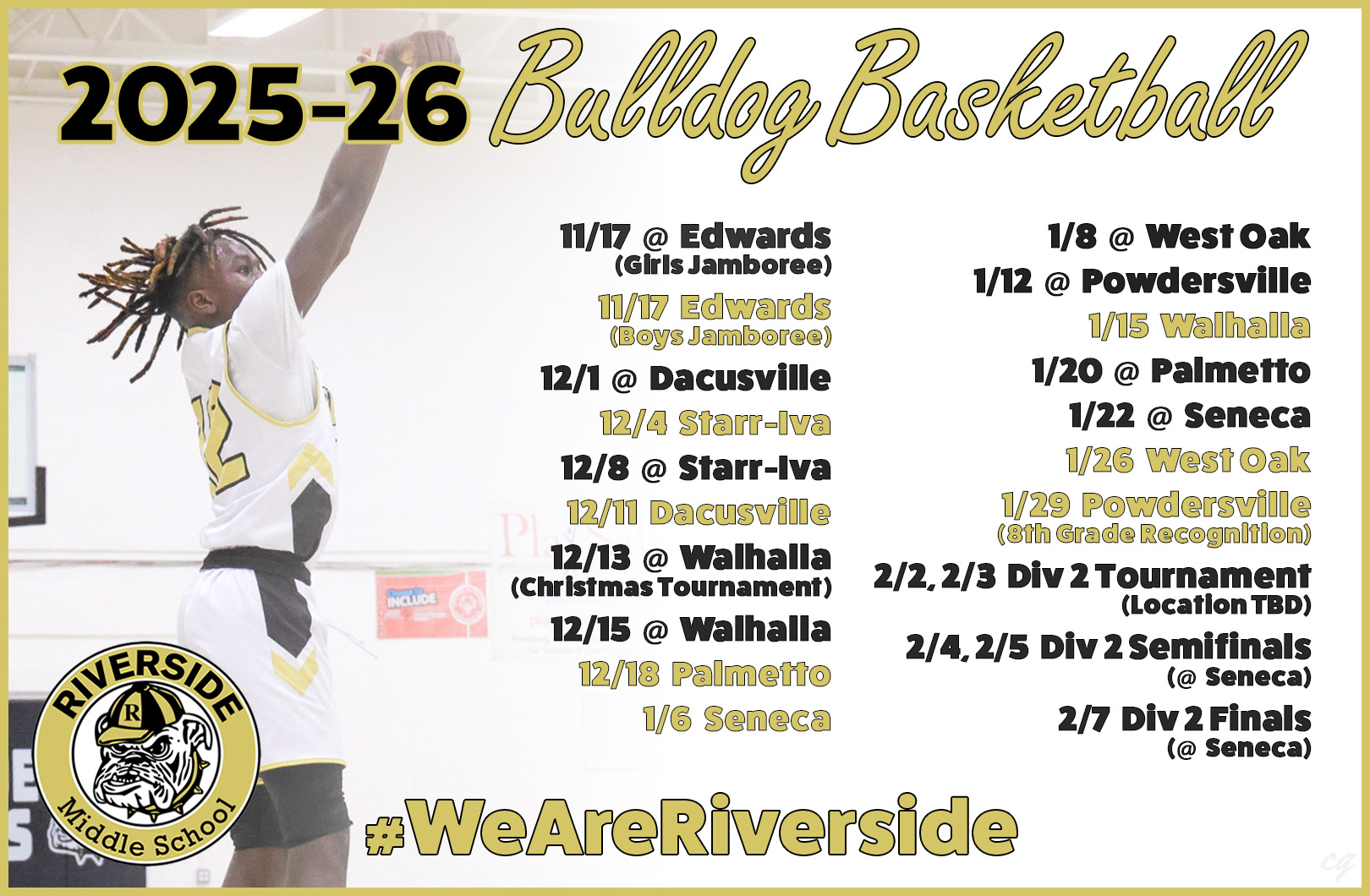 2025-26 Basketball Schedule