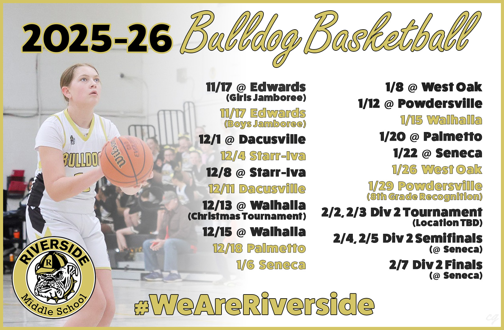 2025-26 Basketball Schedule