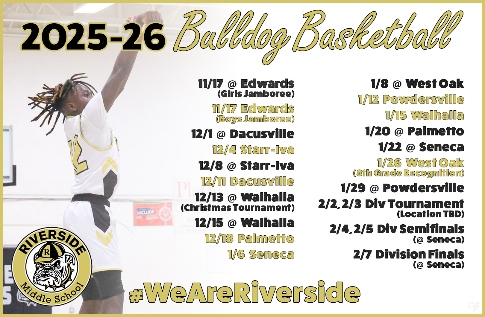 2025-26 Basketball Schedule