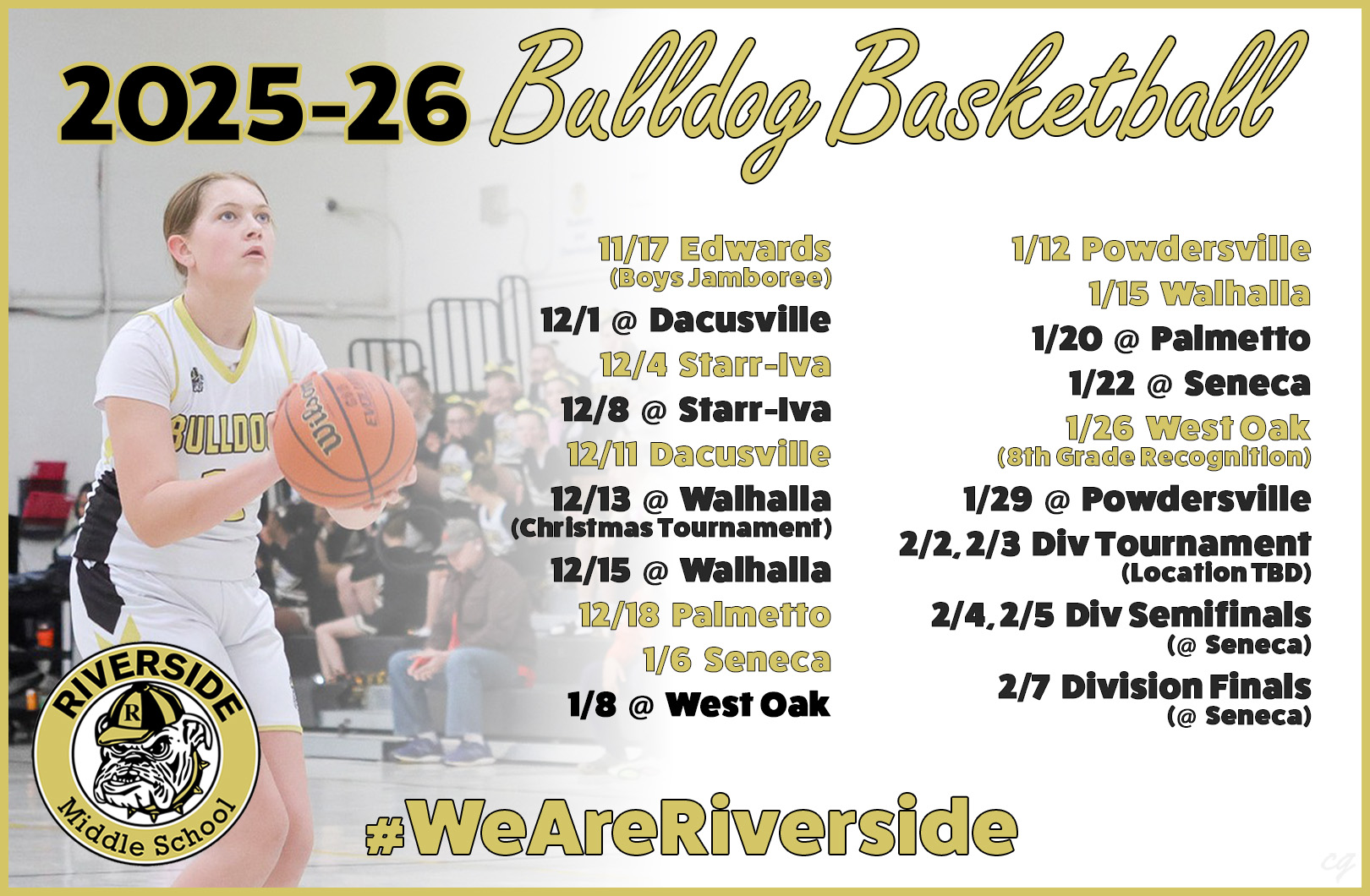 2025-26 Basketball Schedule