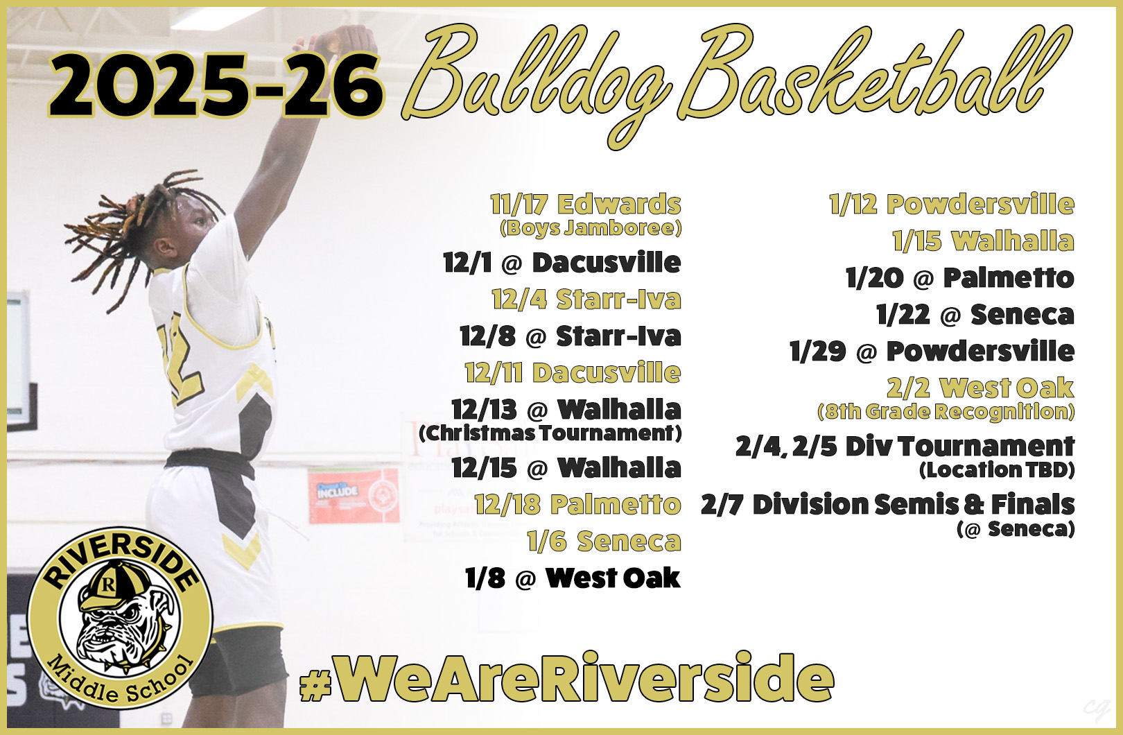 2025-26 Basketball Schedule