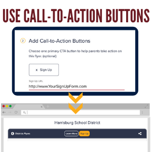 call to action buttons