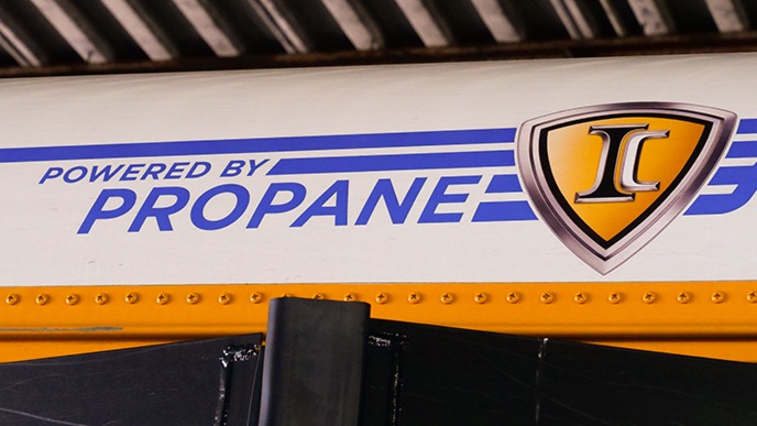 Propane bus photos