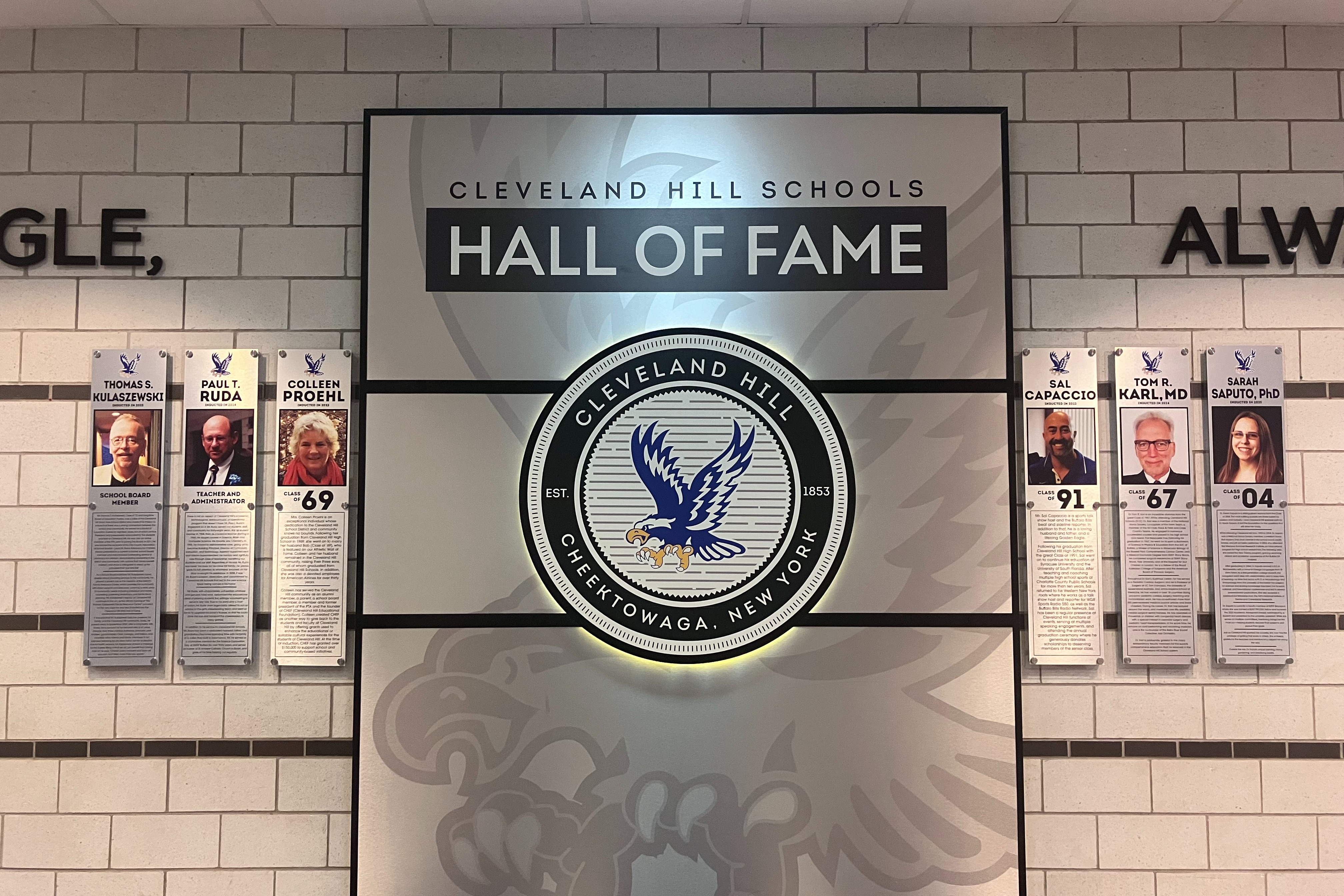 Hall of Fame Wall