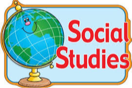 Social Sciences with a globe of the earth next to it  that has a cartoon smiley face on it 