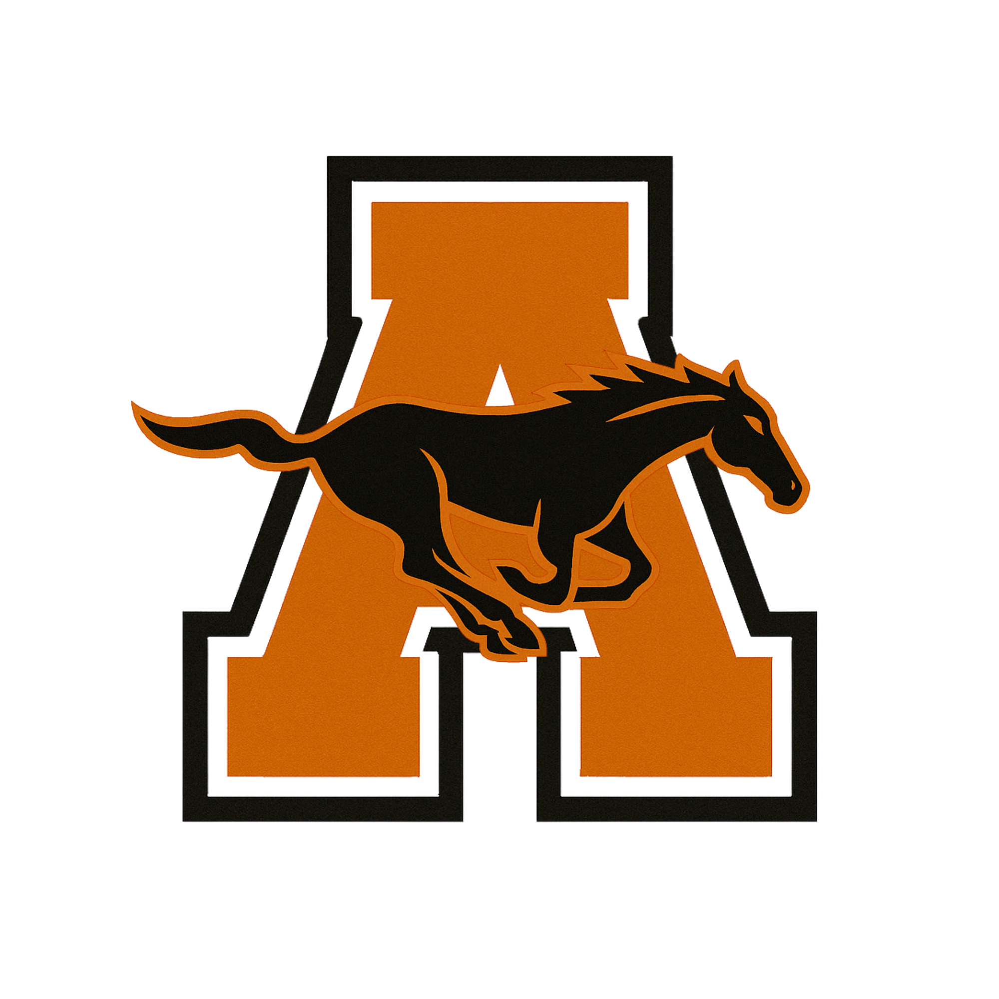 Orange Mustang logo