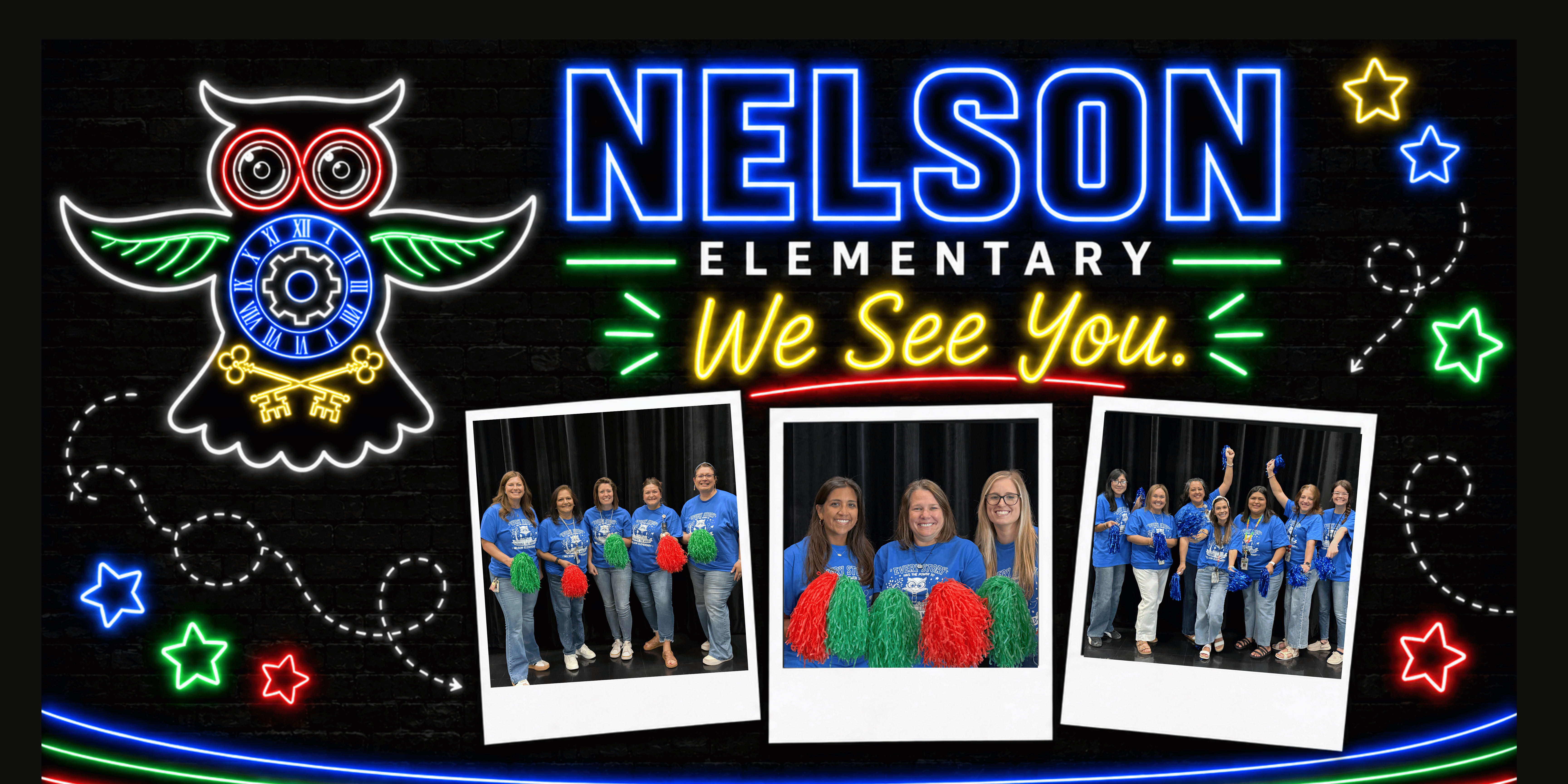 Nelson Elementary staff welcomes you!