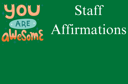 Staff Affirmations