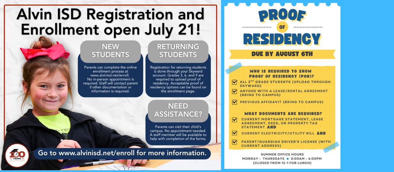 registration proof of residency