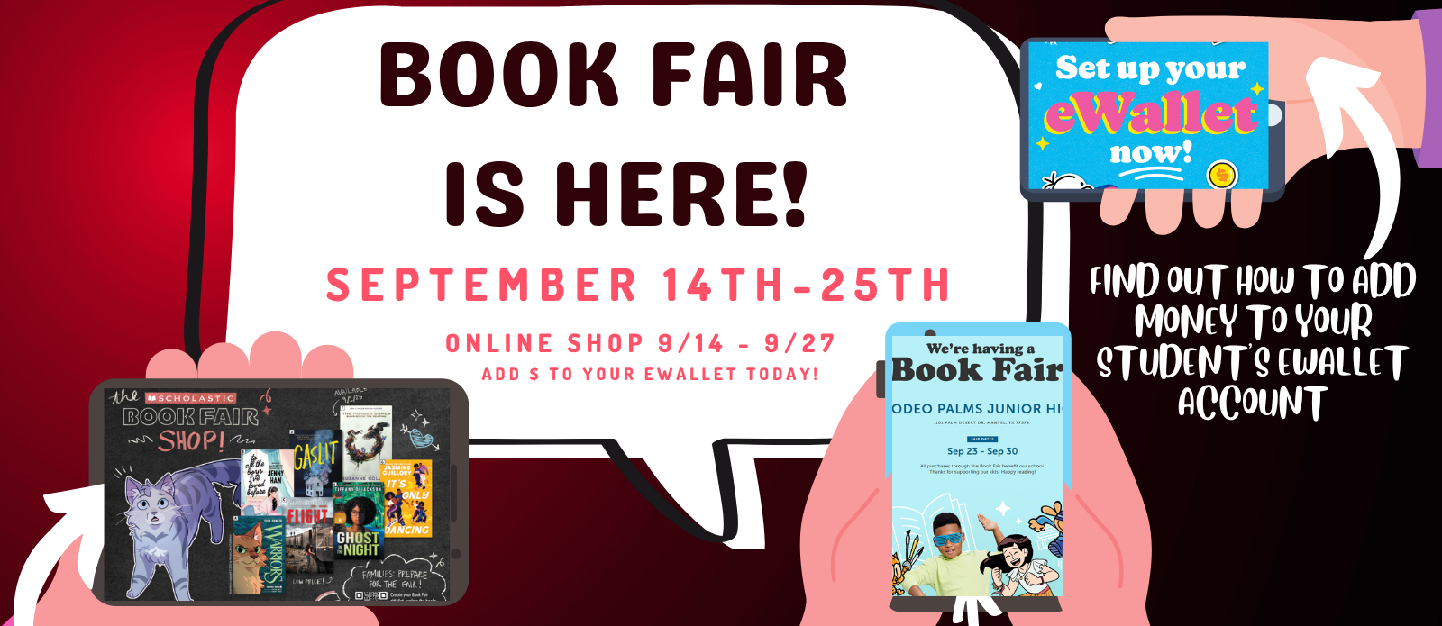 Book Fair Sept 14th-25th