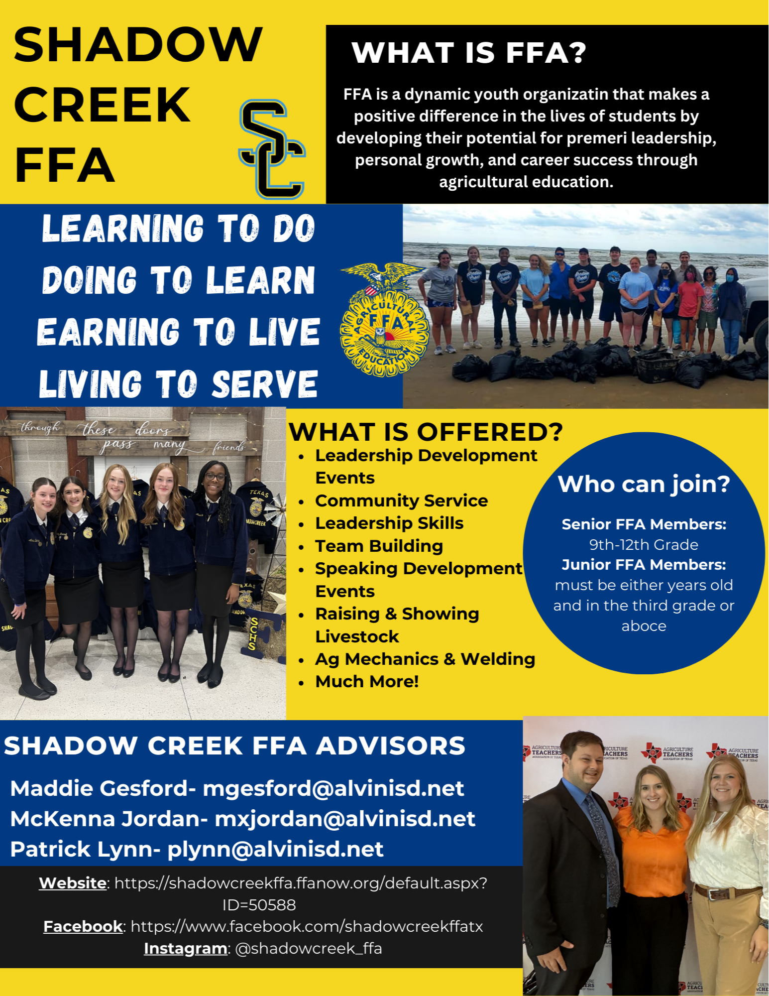 shadow creek FFA