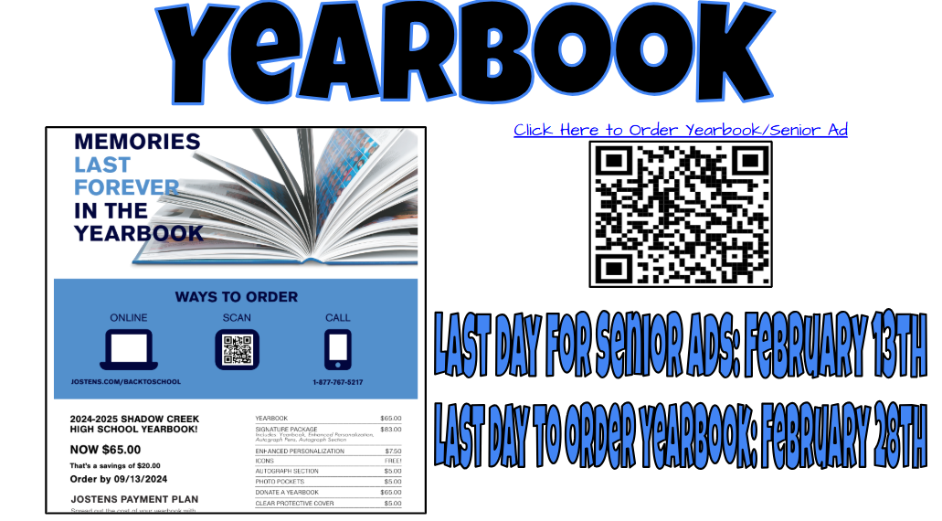 Yearbook Flyer