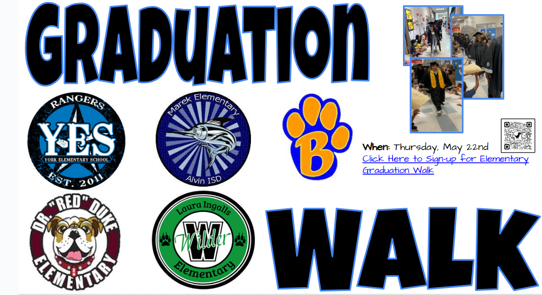 graduation walk flyer