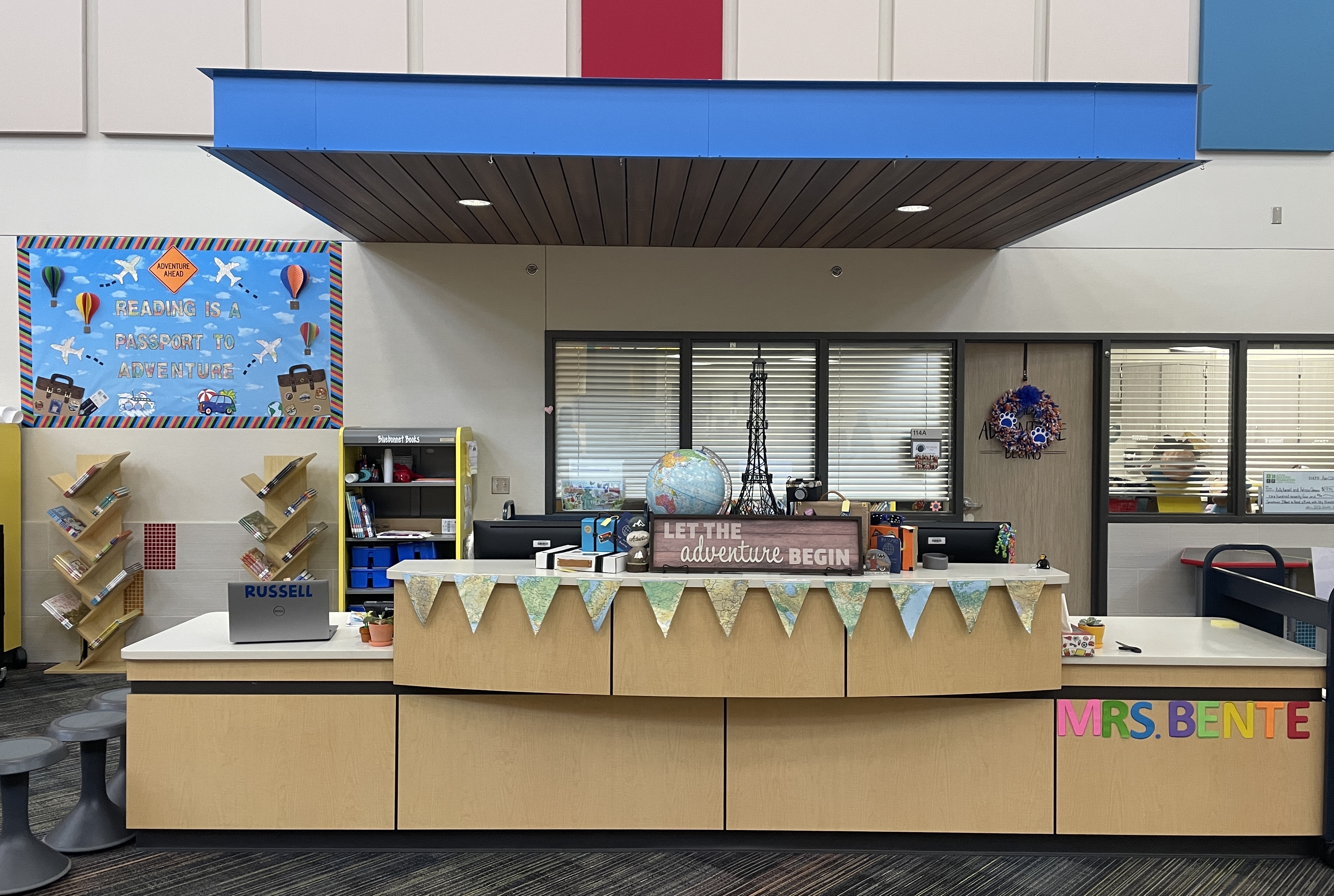 Library Circulation Desk