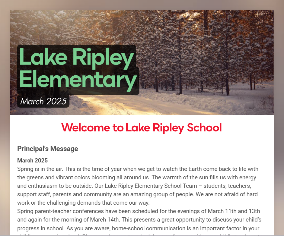 lakeripleyelementarymarchnewsletter