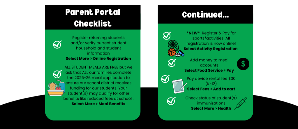 2026-2027 Online Student Registration is now open