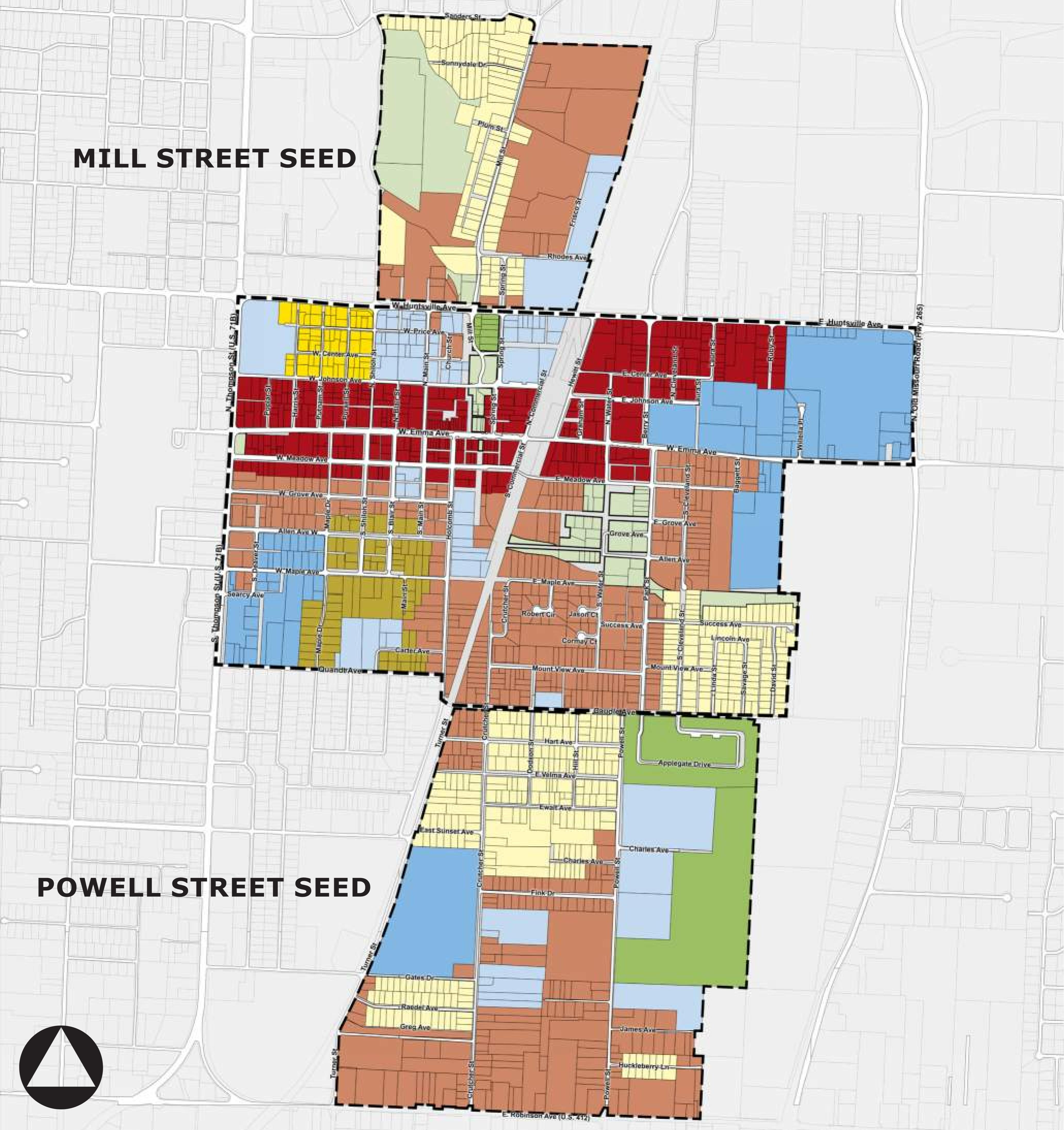Downtown Springdale Form Based Code & S.E.E.D. Districts