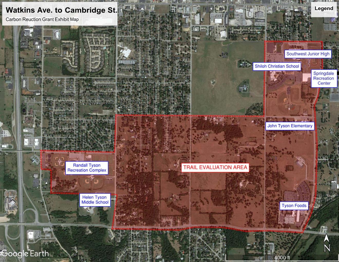 Watkins Ave. to Cambridge St. Study Area