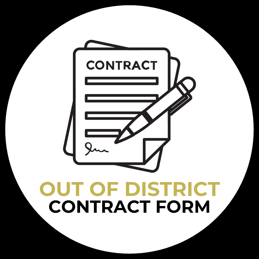 out of district contract form