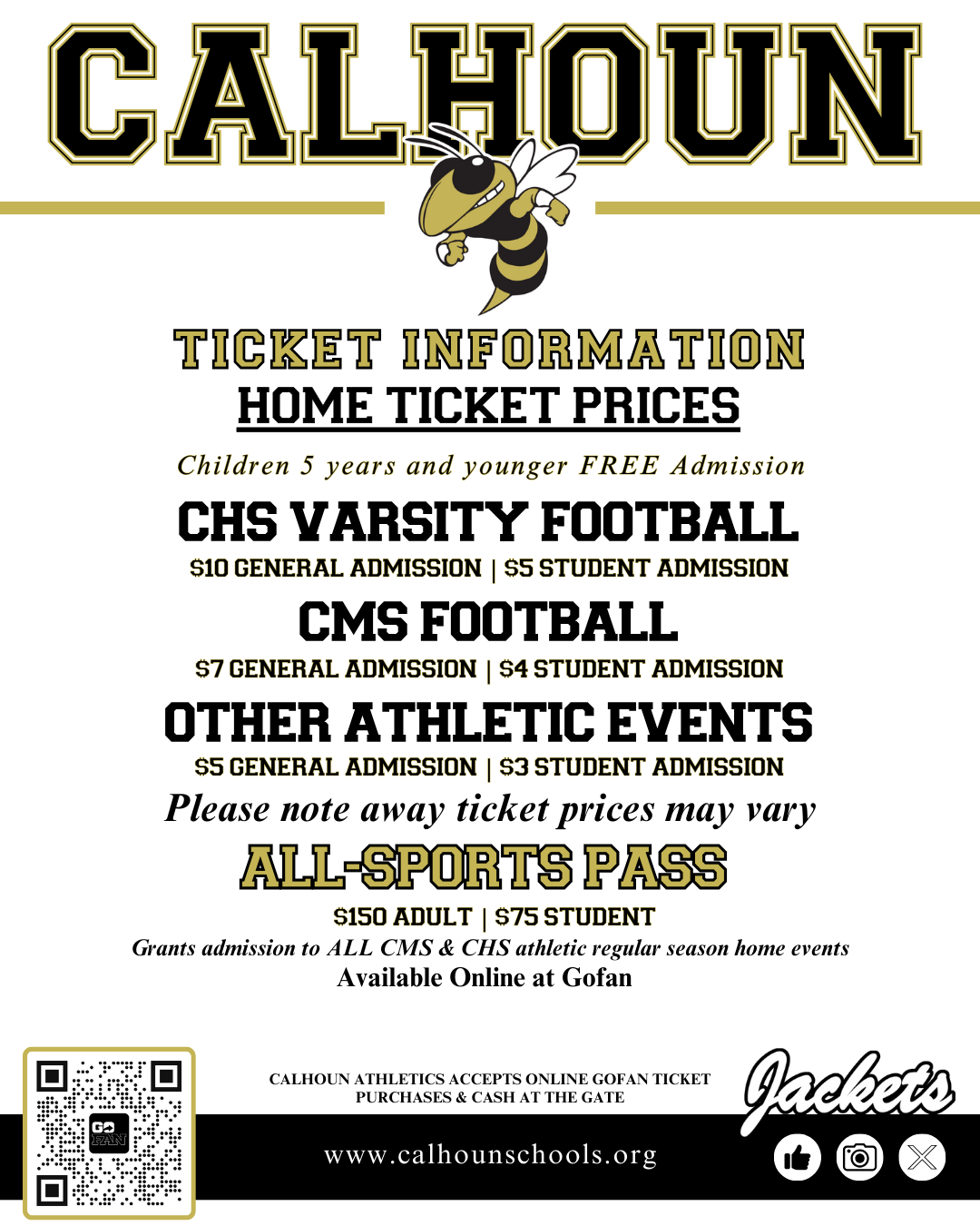 ticket information