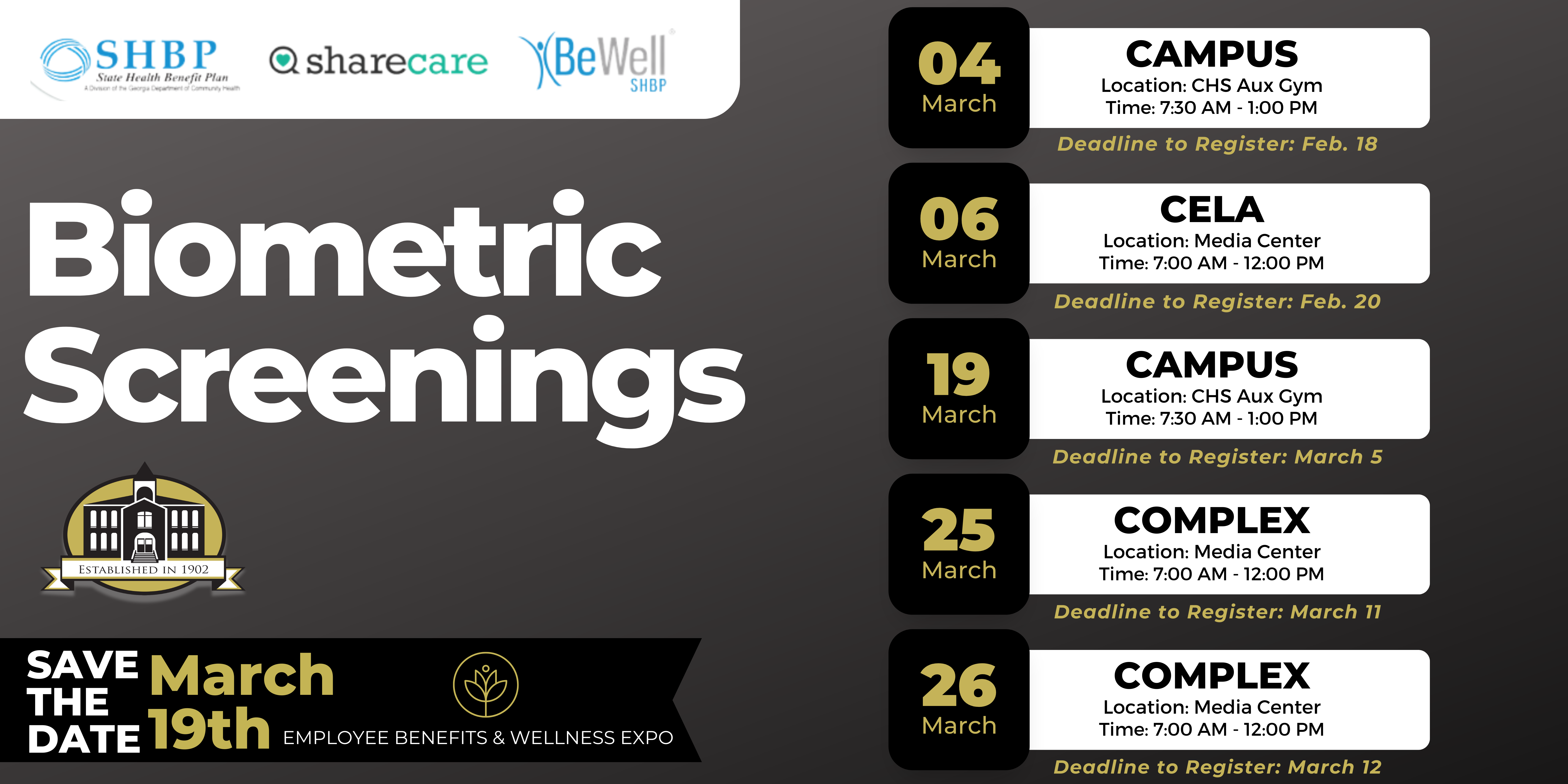 Biometric Screening (info)