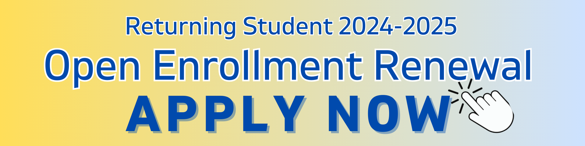 Open Enrollment Renewal Apply Now Button 