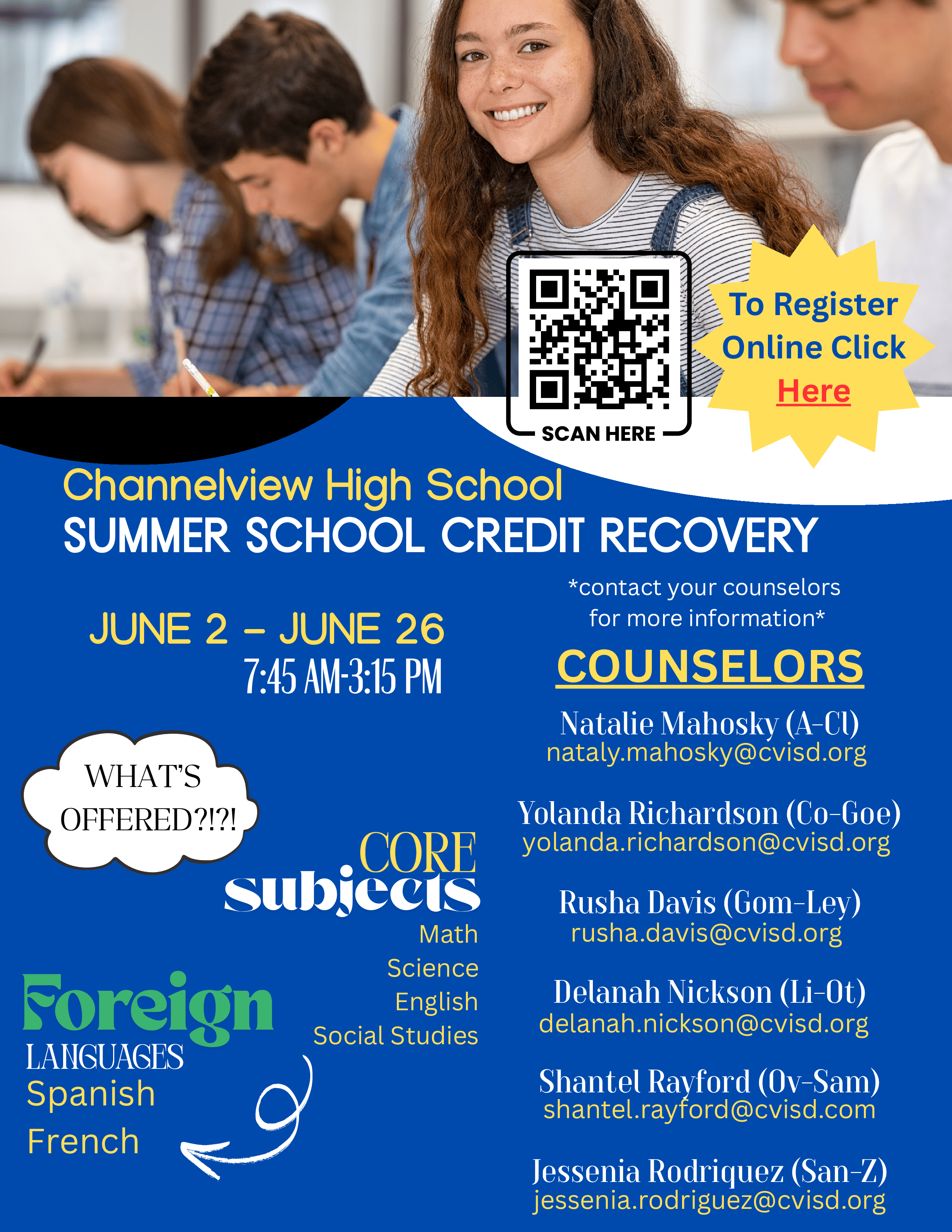 Summer Programs