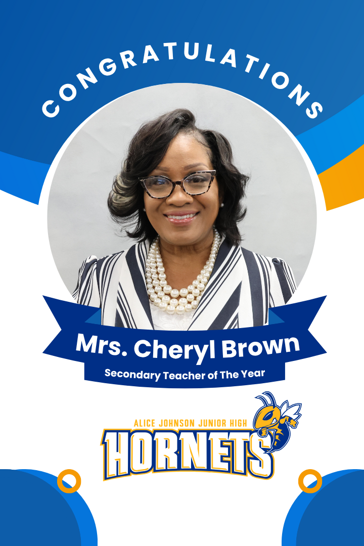 Secondary Teacher of the year