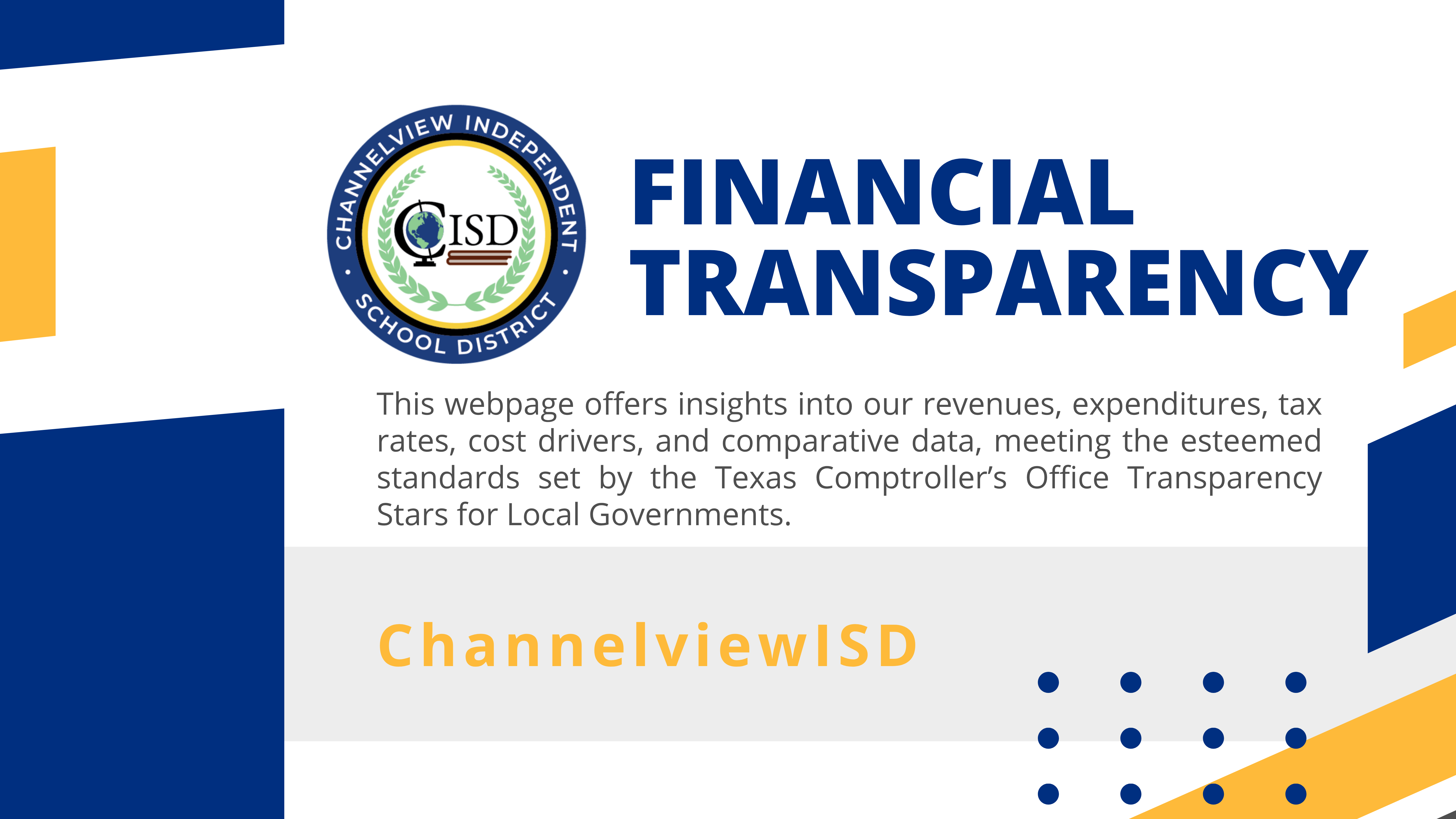 Financial Transparency