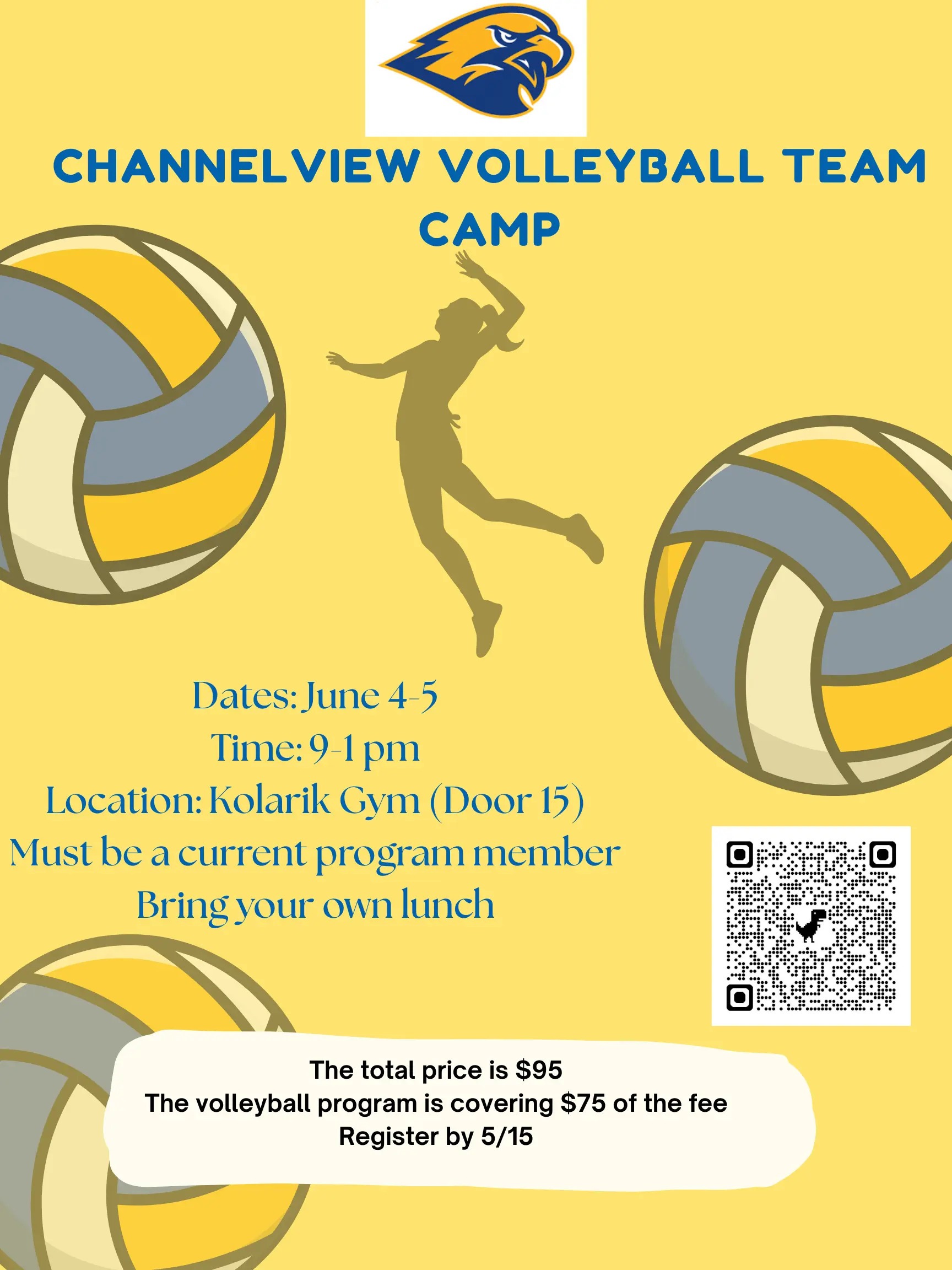 CISD Volleyball Team Camp